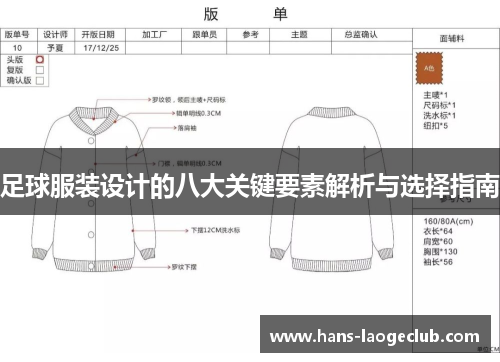 足球服装设计的八大关键要素解析与选择指南