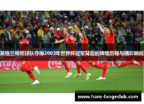 英格兰橄榄球队夺得2003年世界杯冠军背后的辉煌历程与精彩瞬间